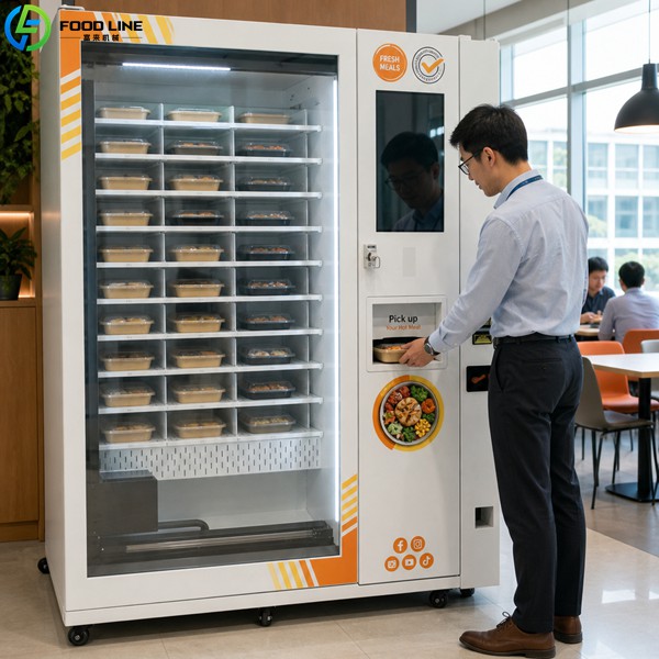 using a bento vending machine
