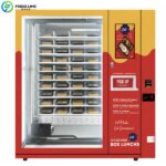 vending device for hot food