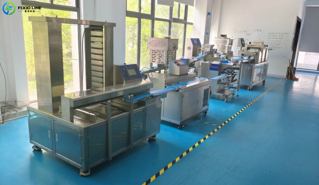 1200psc bread processing line device
