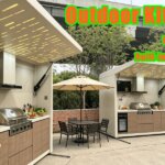 Freestanding Outdoor Kitchen | Complete Cooking Solution 2.9m outdoor kitchen device