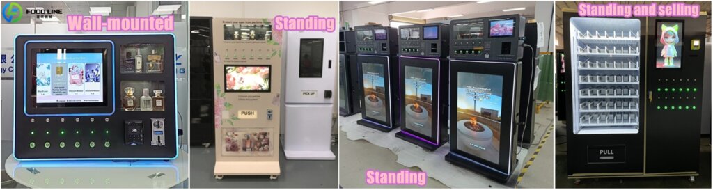 types of perfume vending device