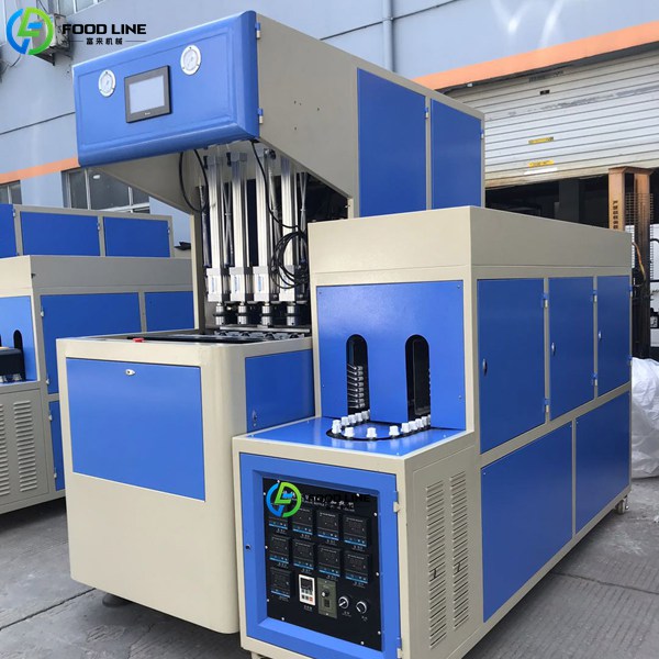 blue blow molding device