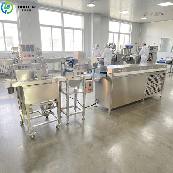 chocolate coating line device