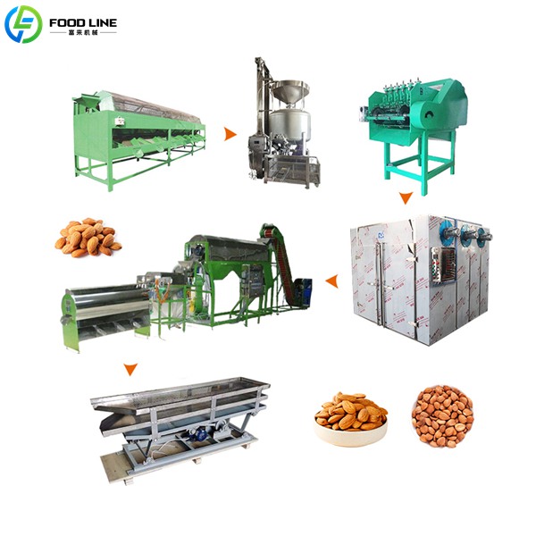 whole cashew processing line machines