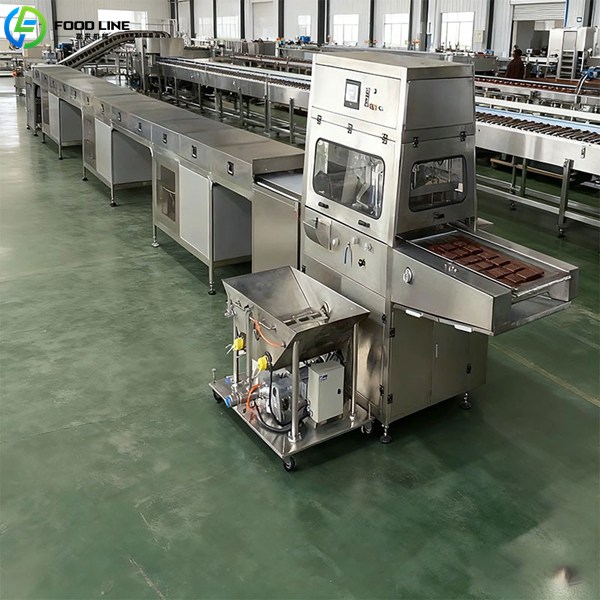 whole chocolate coating line