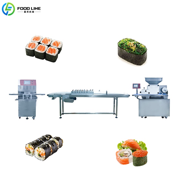whole sushi production line machines