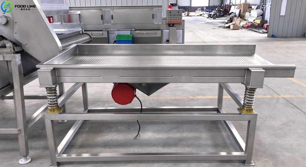 vibrating dewatering device